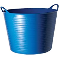 Faulks &amp- Company Red - Cubo-Comedero pequeño flexible Tubtrug marca Gorilla para establo